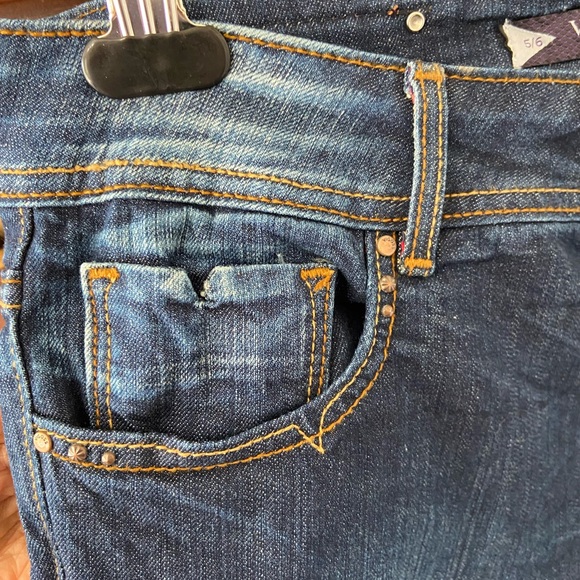 Vigoss Dark Blue Straight Leg Jeans - Picture 11 of 11